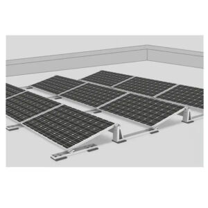 Hot Sale Solar Mounting System Roof Solar Mounting System Mounting System Solar Anodized Black